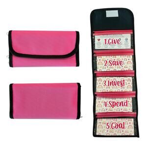 Kids Money Organizer Wallet, Kids Wallet, Girls Gift, Kids Money Management